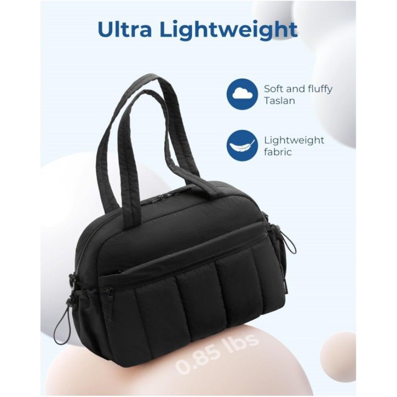 Lightweight Multi-Functional Travel Duffel Bag with Waterproof Compartment view 4