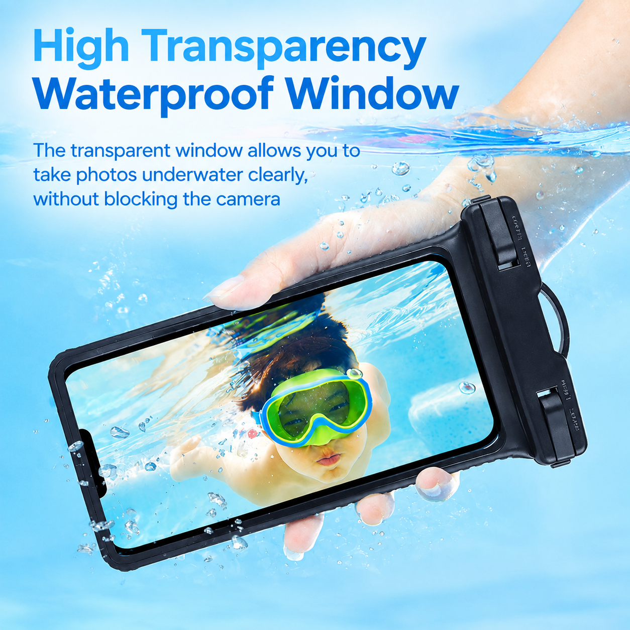 Waterproof Phone Pouch IPX8 Floating Dry Bag with Lanyard view 4