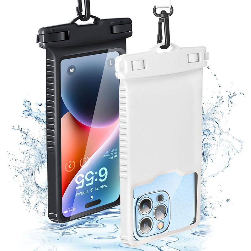 Waterproof Phone Pouch IPX8 Floating Dry Bag with Lanyard view 7