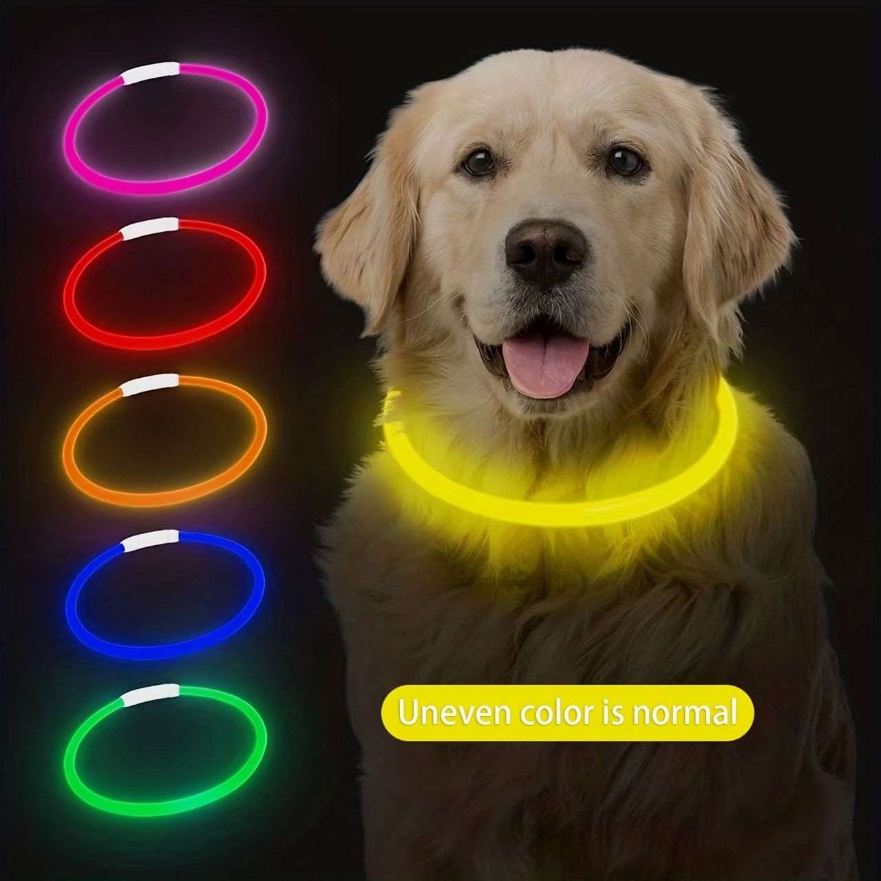 USB Rechargeable LED Glow Pet Collar view 10