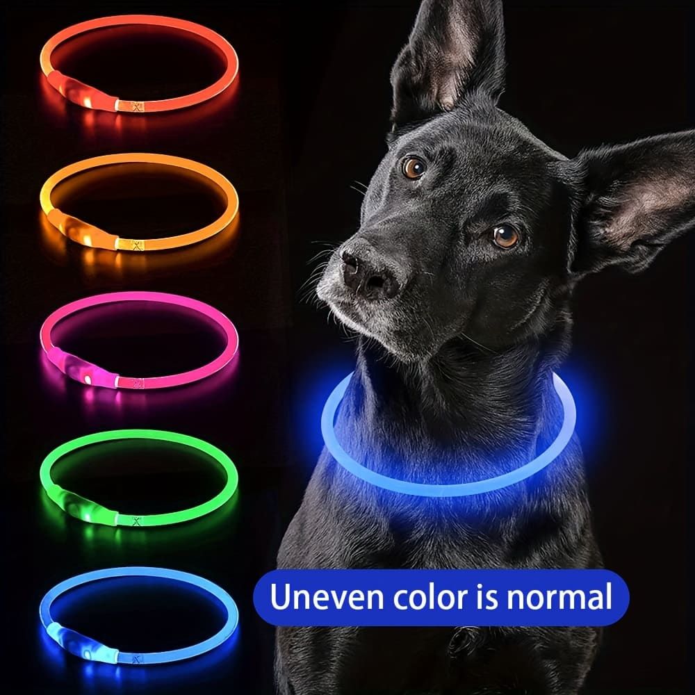 USB Rechargeable LED Glow Pet Collar view 12
