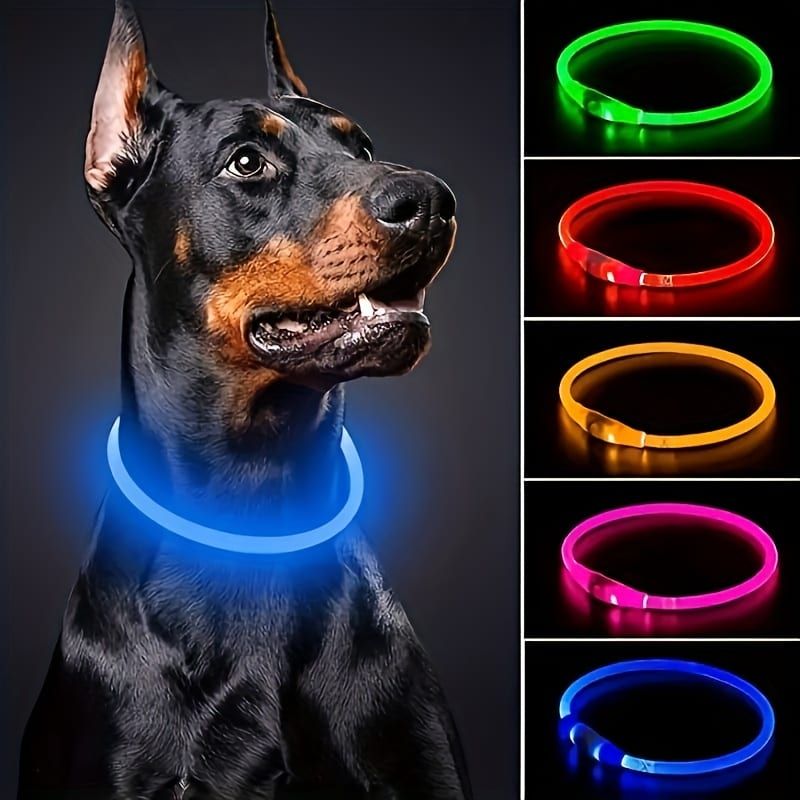 USB Rechargeable LED Glow Pet Collar view 13
