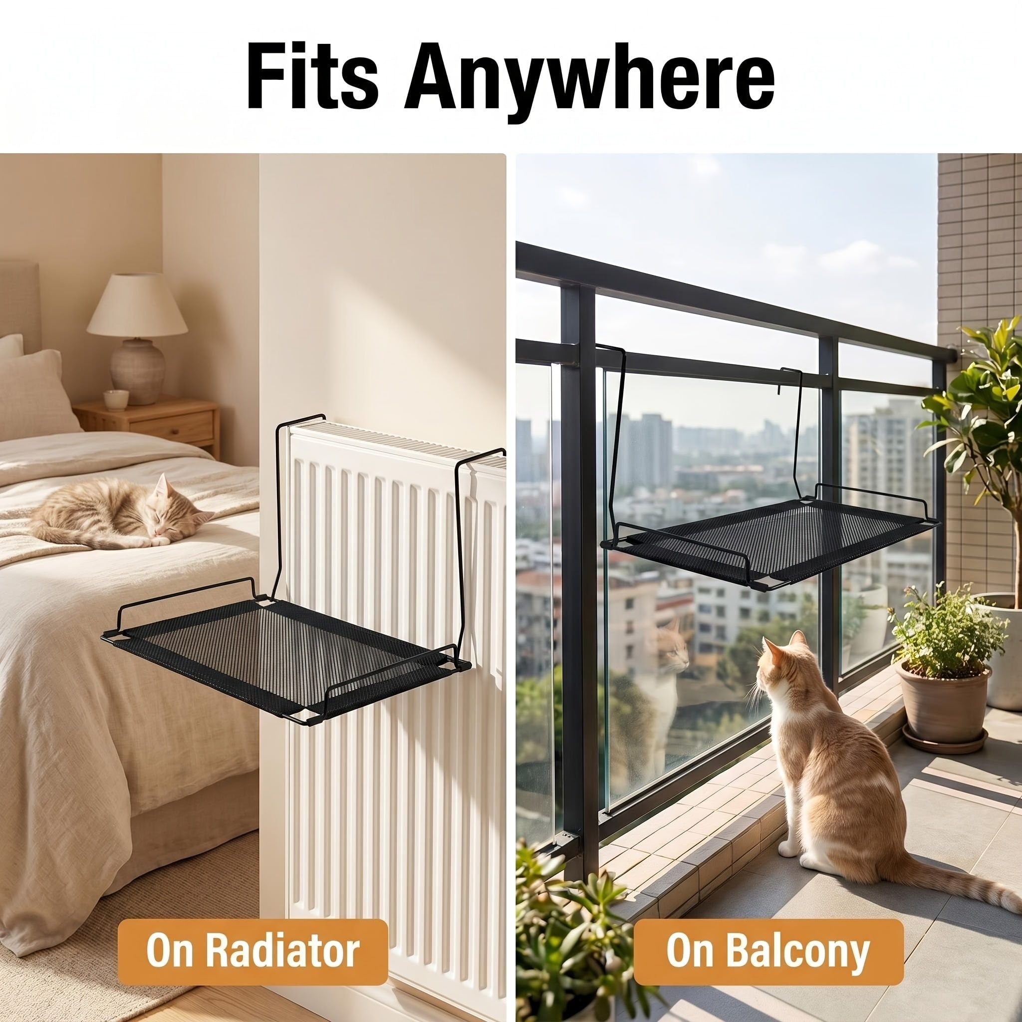Hanging Cat Hammock for Radiator view 2