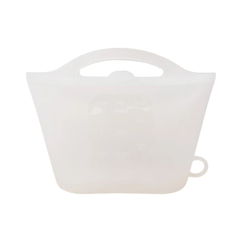 Reusable Silicone Food Storage Bag with Convenient Carry Handle view 12