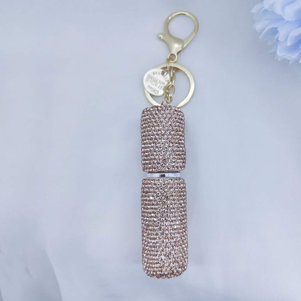 Portable Rhinestone Perfume Atomizer Keychain Refillable Spray Bottle for view 7