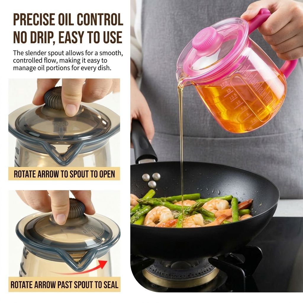 Food-Grade Silicone Multi-Purpose Milk Pitcher with Measuring Scale view 5