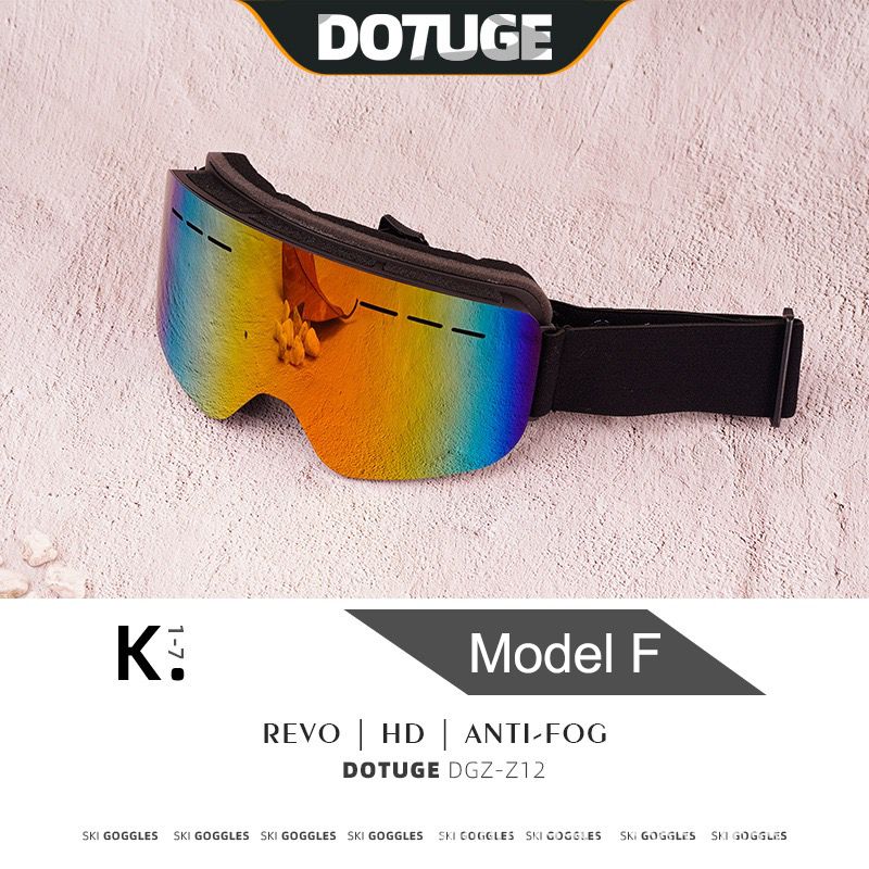 DOTUGE DGZ-Z12 Ski Goggles with REVO Coating view 10