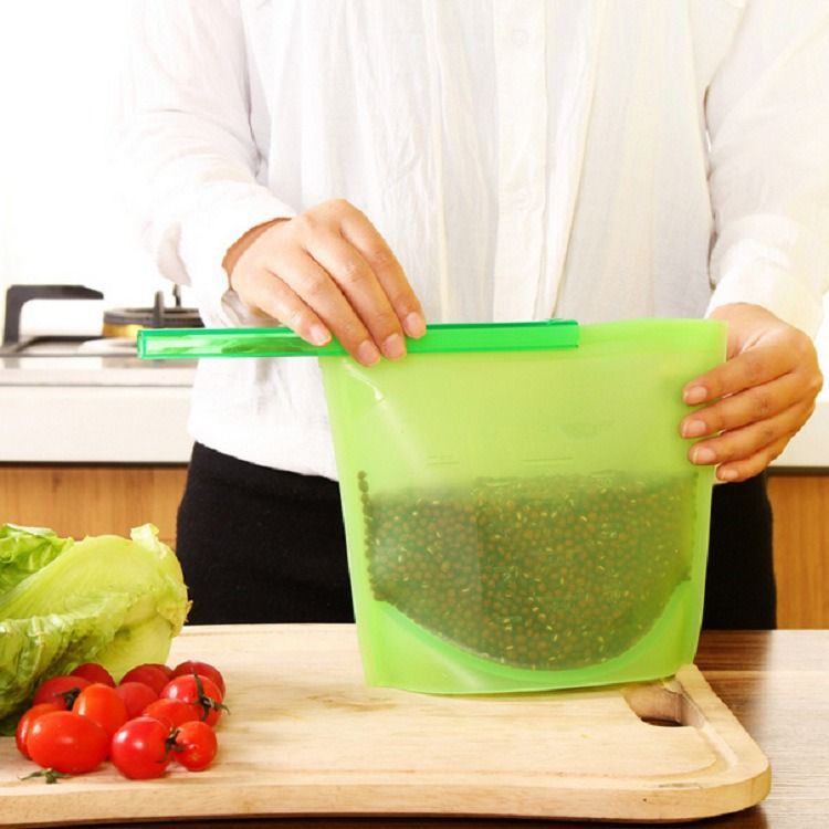 Reusable Silicone Food Storage Bags – Leakproof view 6