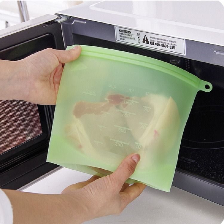 Reusable Silicone Food Storage Bags – Leakproof view 5