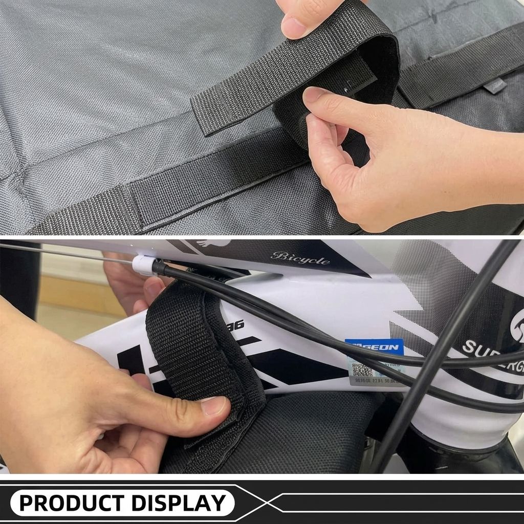 Tailgate Bike Pad with Webbing Straps – Heavy-Duty Scratch-Proof Bumper view 5