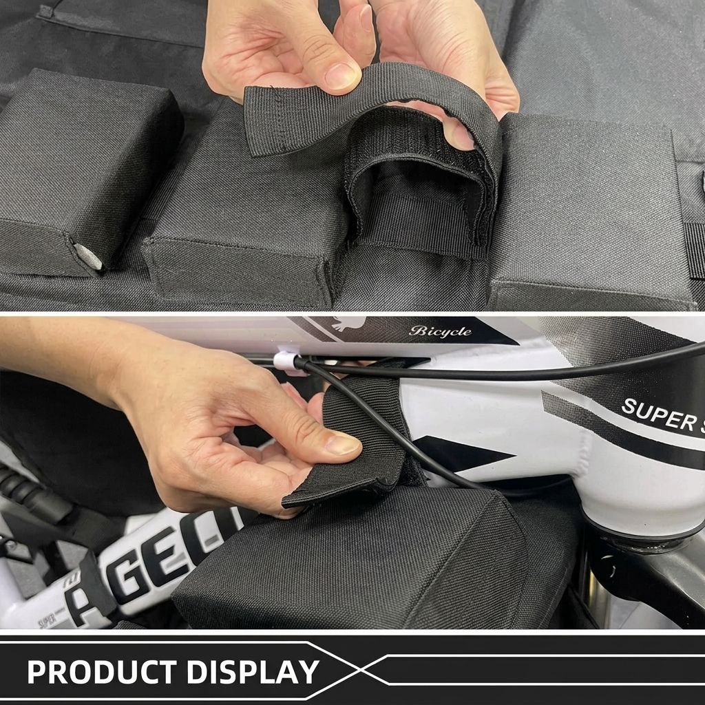 Heavy-Duty Pickup Tailgate Bike Pad with Oxford Fabric and EVA Cushioning view 6