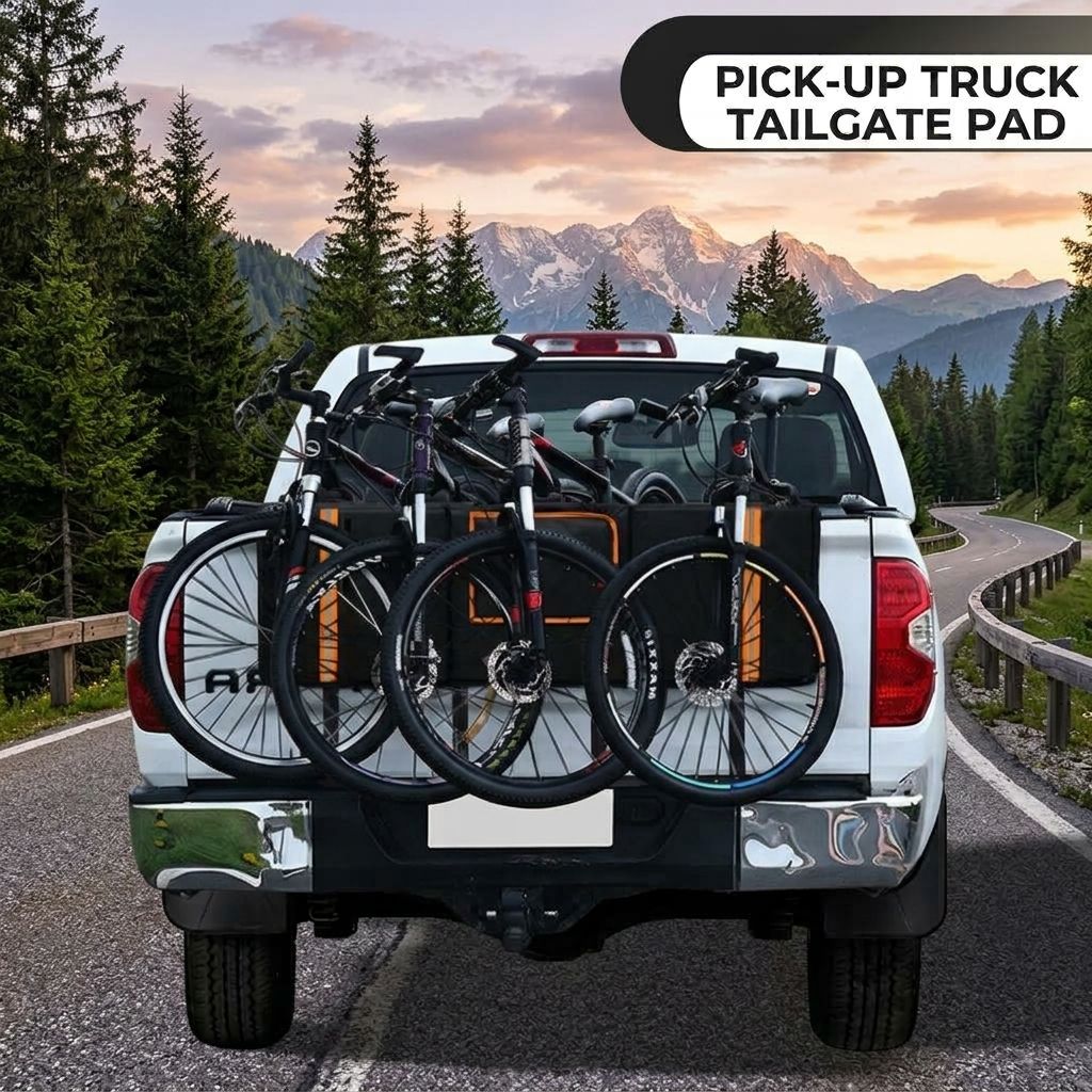Heavy-Duty Pickup Tailgate Bike Pad with Cushion Layer — image 1