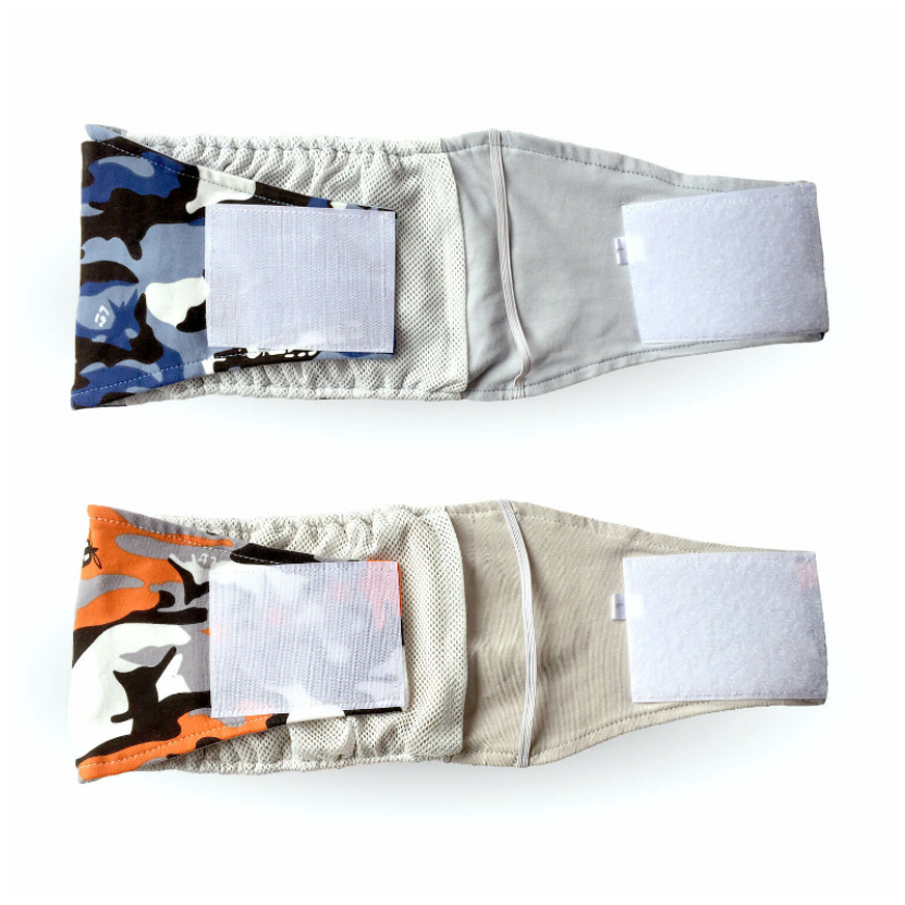 Male Dog Belly Band Wrap Reusable Washable Diaper for Marking Incontinence view 7