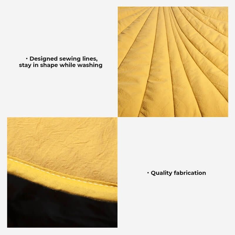 Leaf-Shaped Multi-Functional Pet Mat – Plush view 5