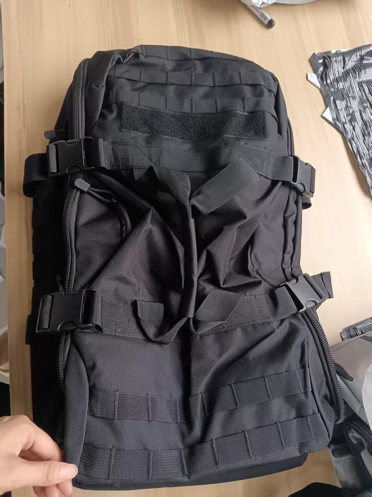 Versatile Tactical Duffle Bag with Convertible Backpack Straps view 7