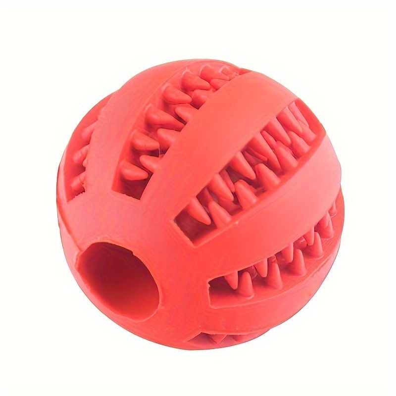 Interactive Dog Chew Toy for Small Breeds - Durable Rubber Treat Dispensing view 8