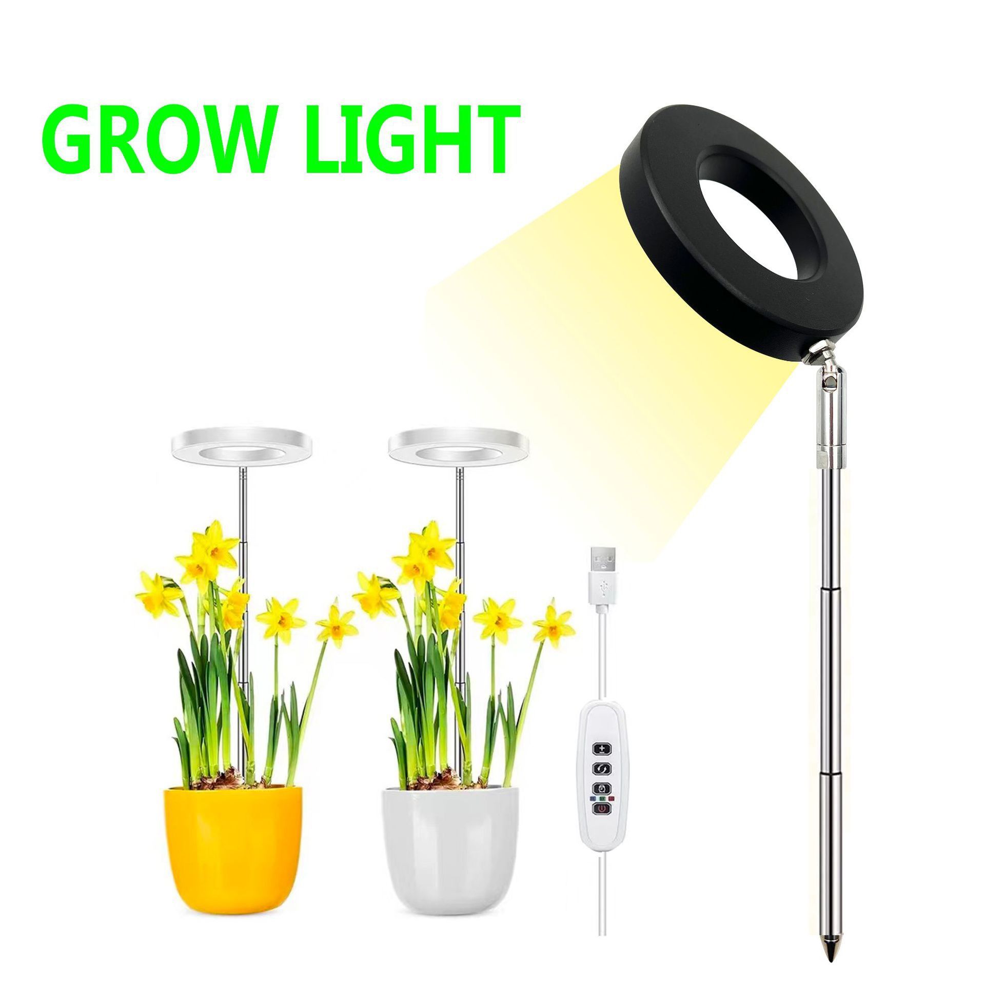 Angel Halo Ring LED Plant Grow Light view 2