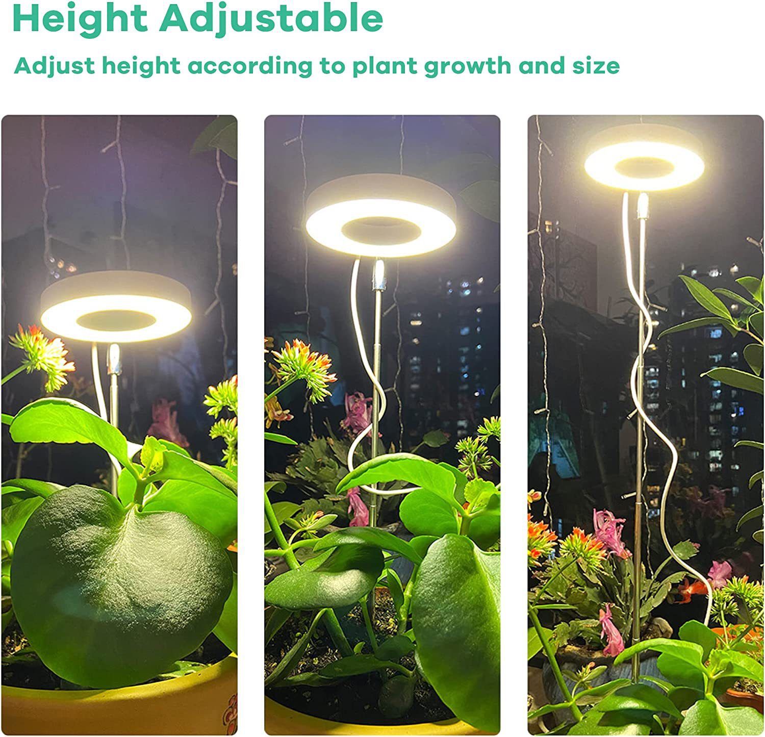 Angel Halo Ring LED Plant Grow Light view 9