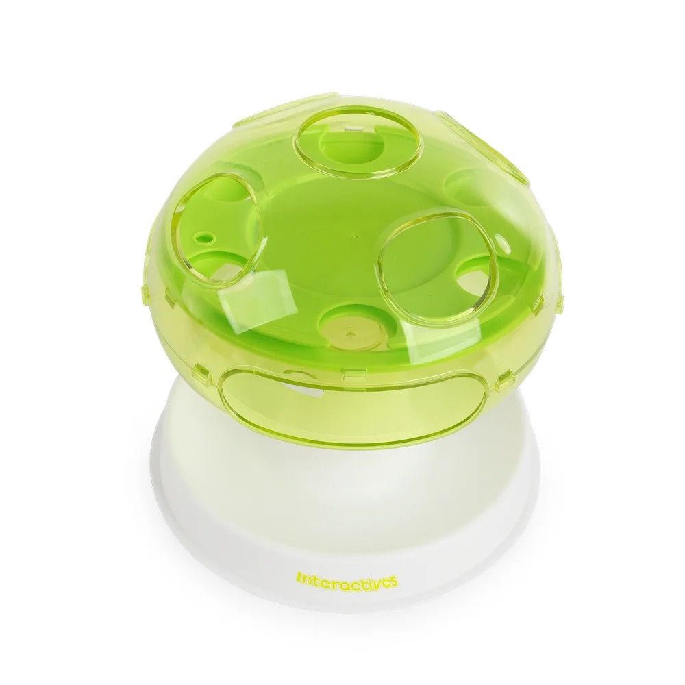 Interactive Mushroom Cat Puzzle Toy for Slow Feeding and Mental Stimulation view 10