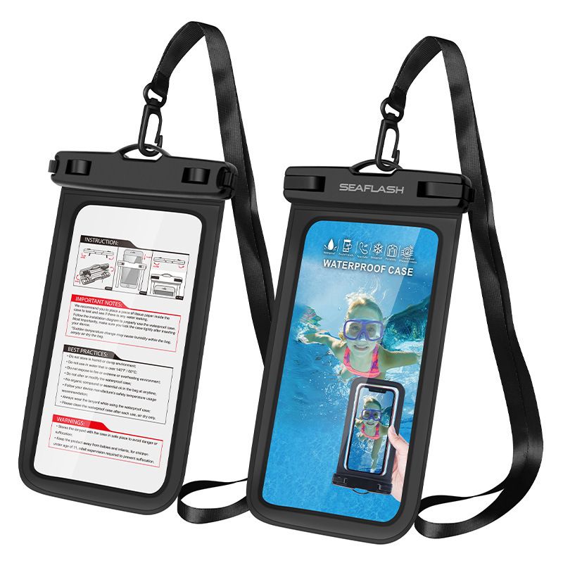 Universal Waterproof Phone Pouch IPX8 Underwater Dry Bag with Touchscreen view 10