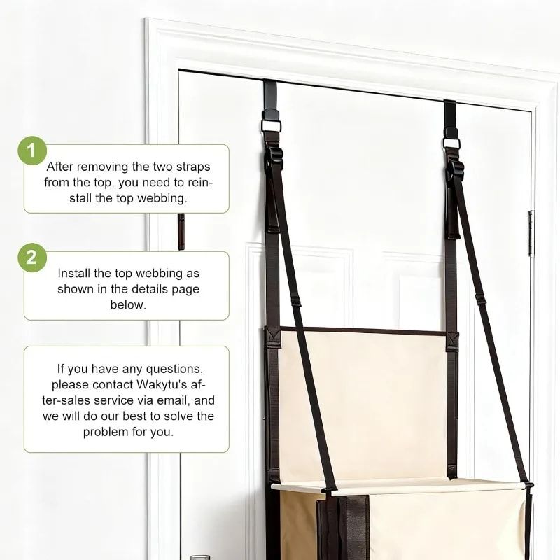 Space-Saving Over-the-Door Cat Hammock with Three Cozy Tiers view 5