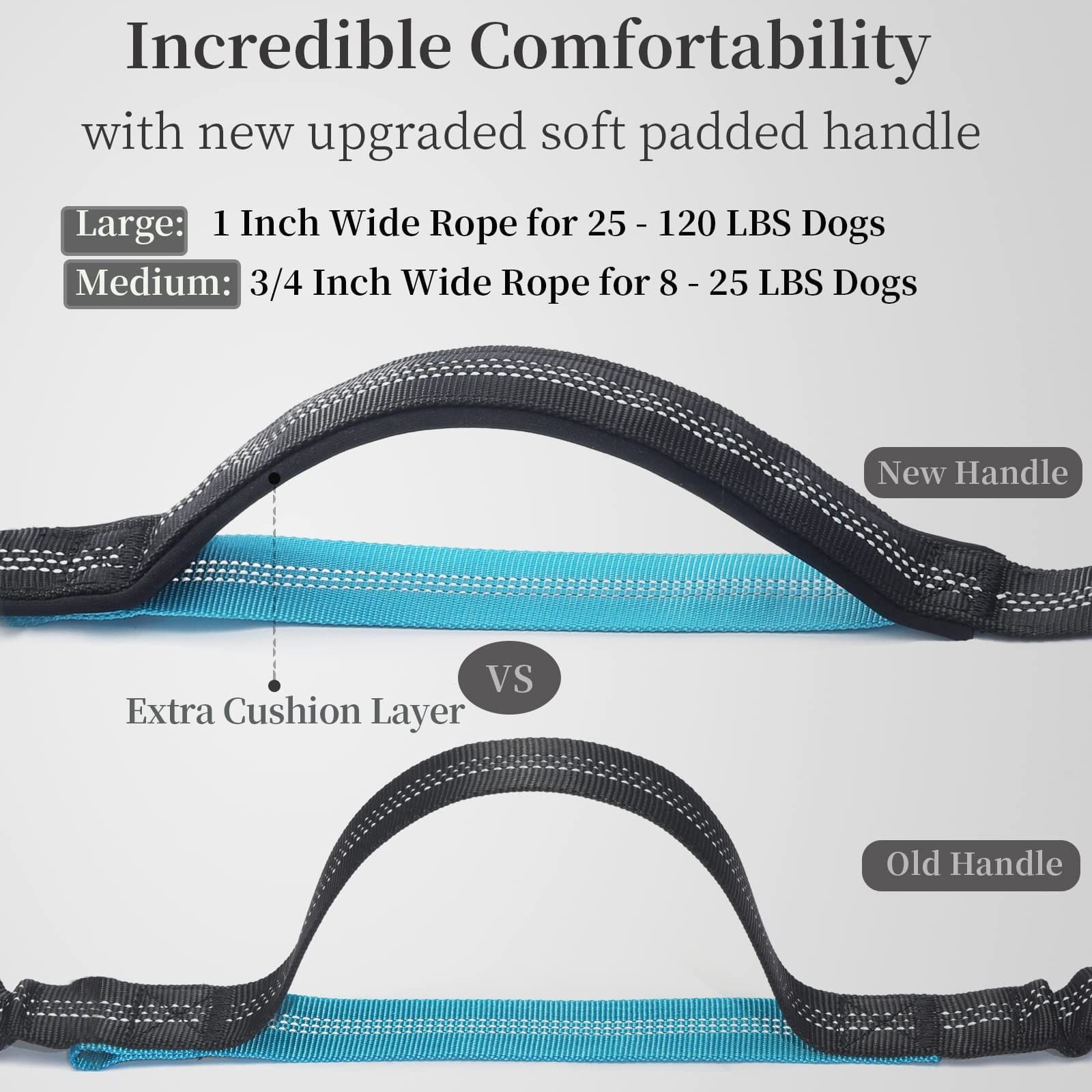 Hands-Free Dog Leash Set with Waist Belt and Storage Pouch view 8