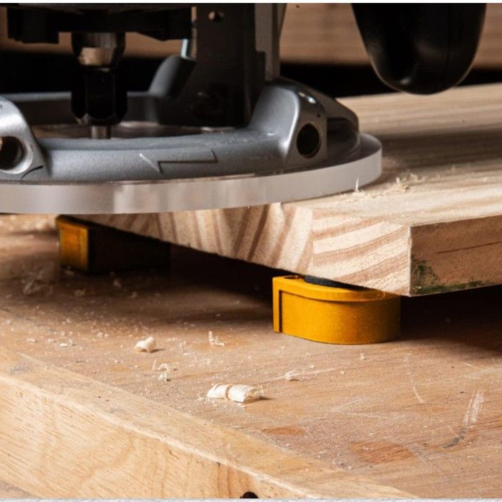 Versatile Bench Dog Holdfast Stop Blocks for Woodworking Benchtop Drilling view 10
