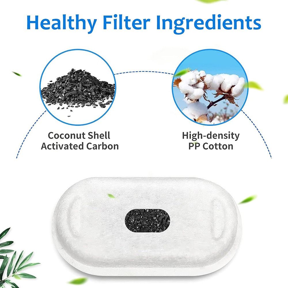 Replacement Pet Water Fountain Filter Kit with Runway Filter view 3