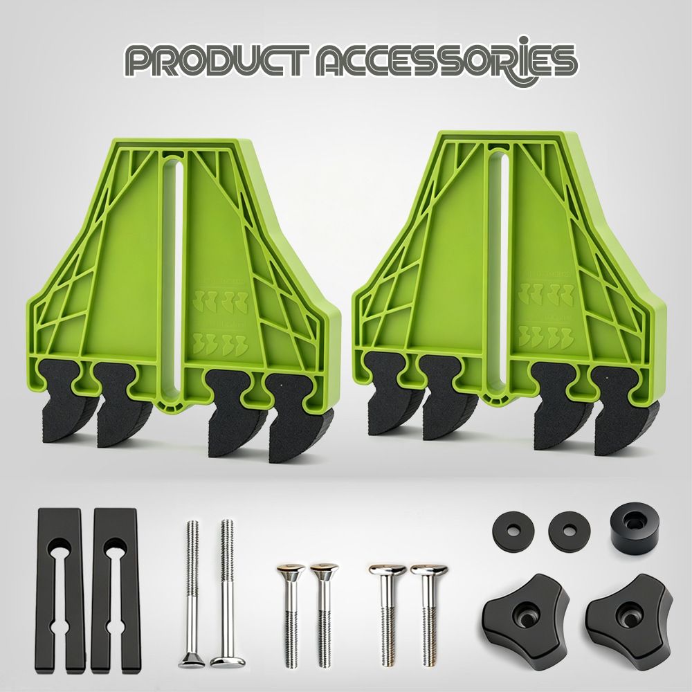 Versatile Woodworking Featherboard with EVA Pressure Teeth for Table Saws