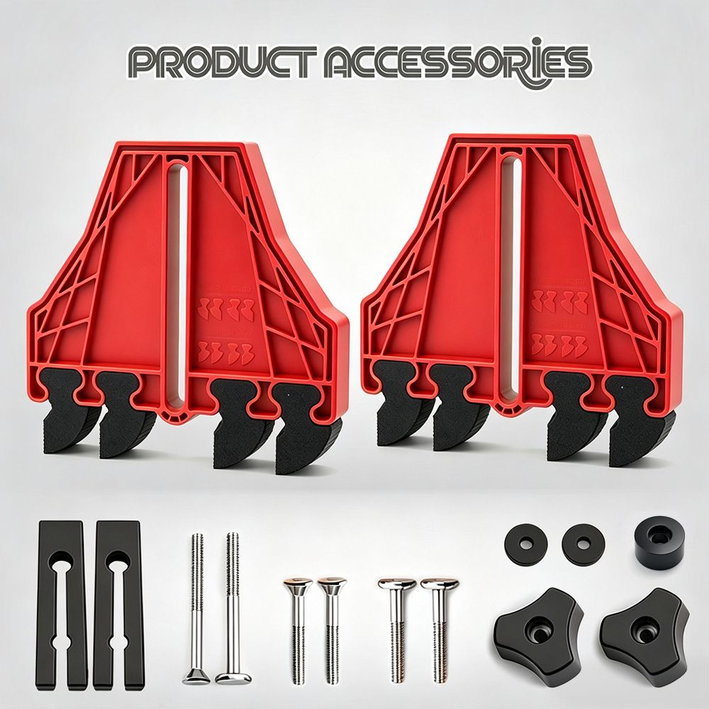 Versatile Woodworking Featherboard with EVA Pressure Teeth for Table Saws