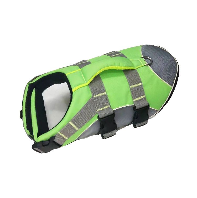 Dog Life Jacket Pet Swim Vest with Rescue Handle Reflective Strips Adjustable view 15