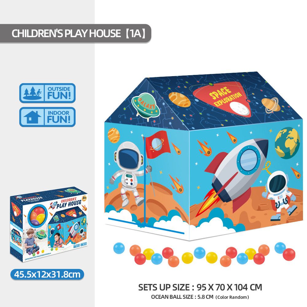 Kids Play Tent Theme House for Indoor Outdoor Fun view 5