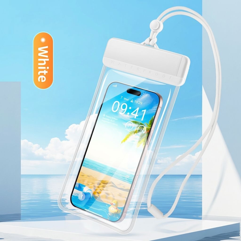 Waterproof Phone Pouch with Adjustable Lanyard view 11
