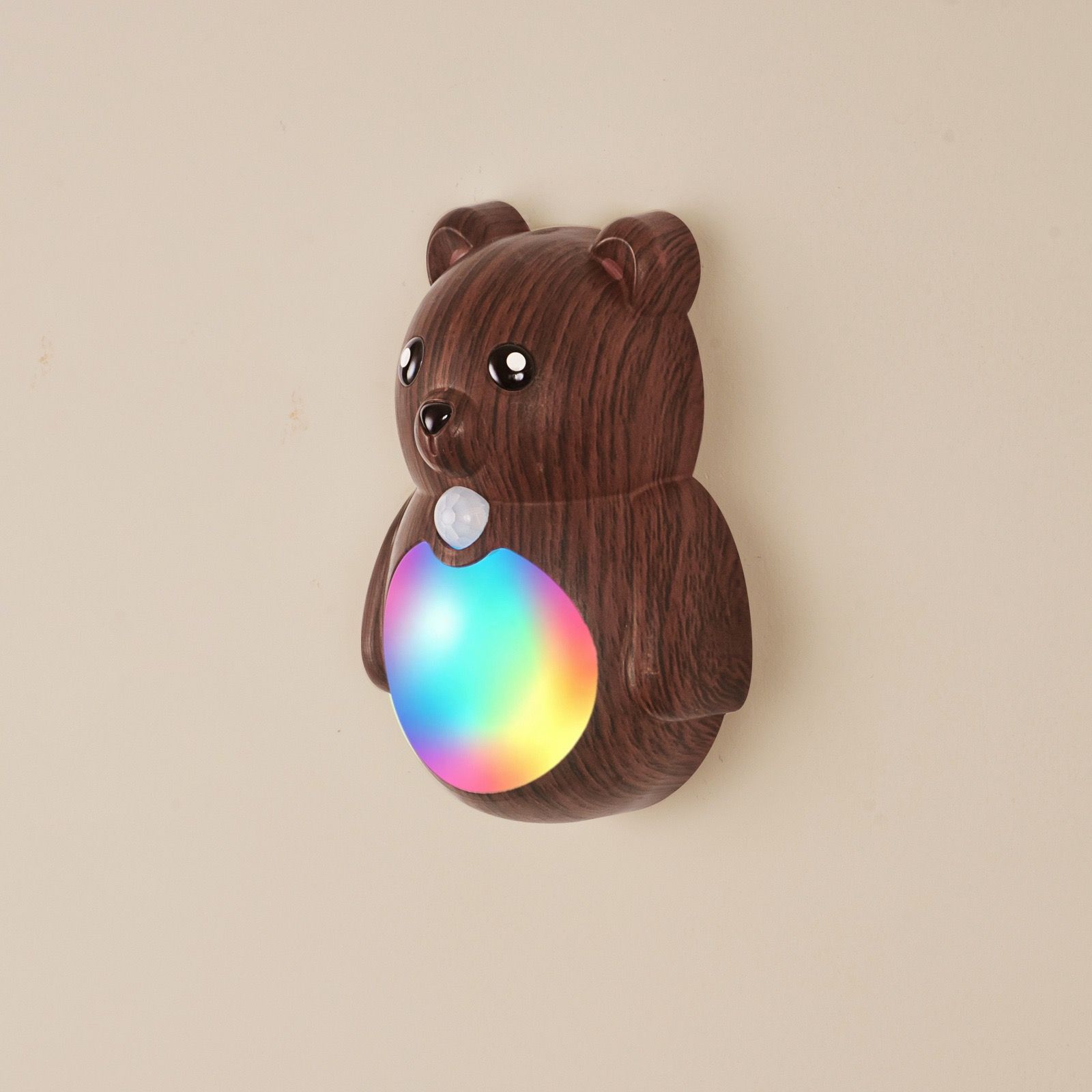 Adorable Cartoon Bear Magnetic Motion Sensor Night Light – Rechargeable LED view 12