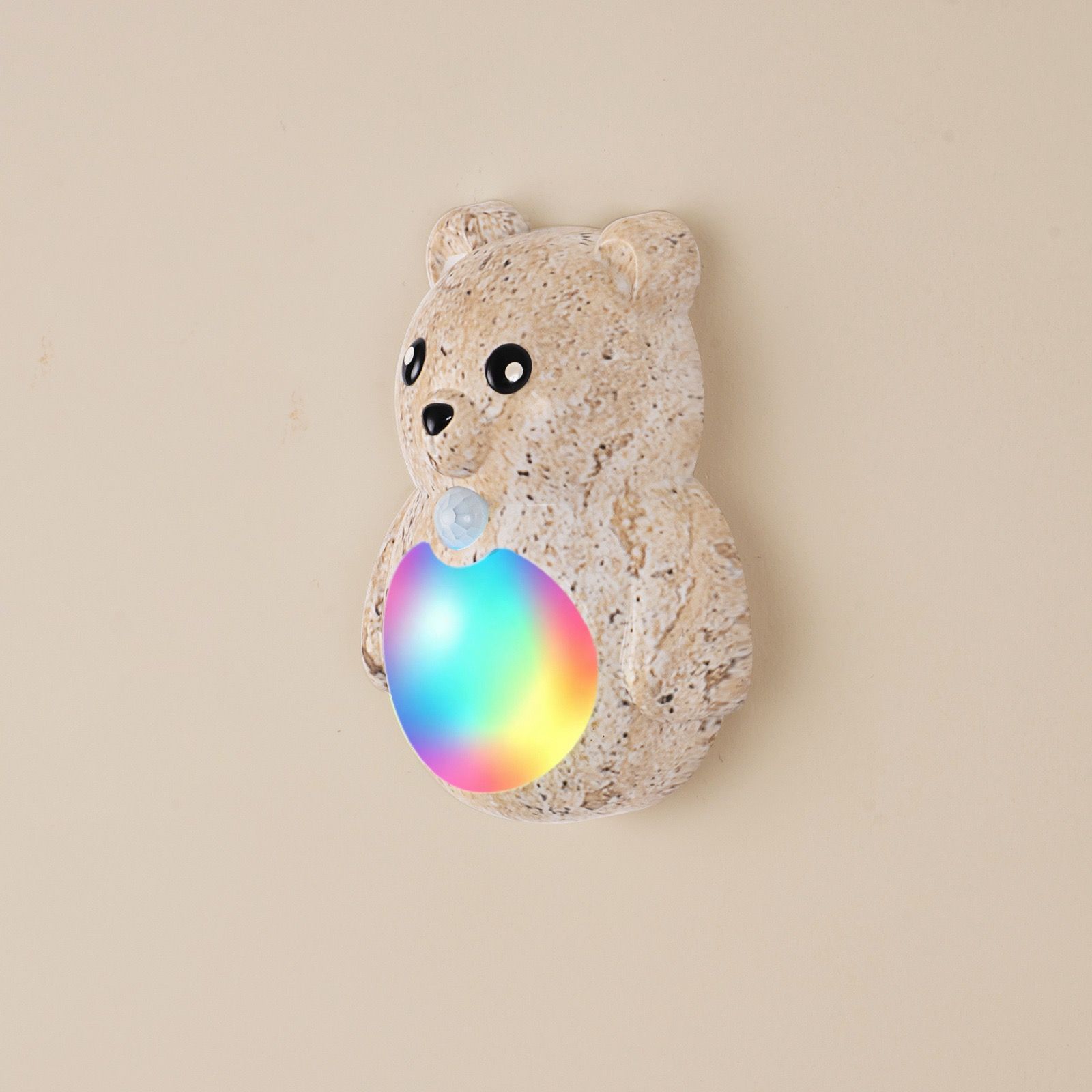 Adorable Cartoon Bear Magnetic Motion Sensor Night Light – Rechargeable LED view 14