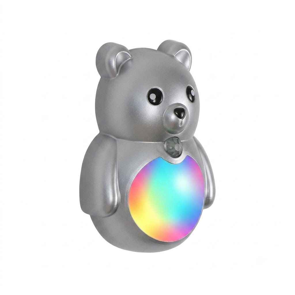 Adorable Cartoon Bear Magnetic Motion Sensor Night Light – Rechargeable LED view 15