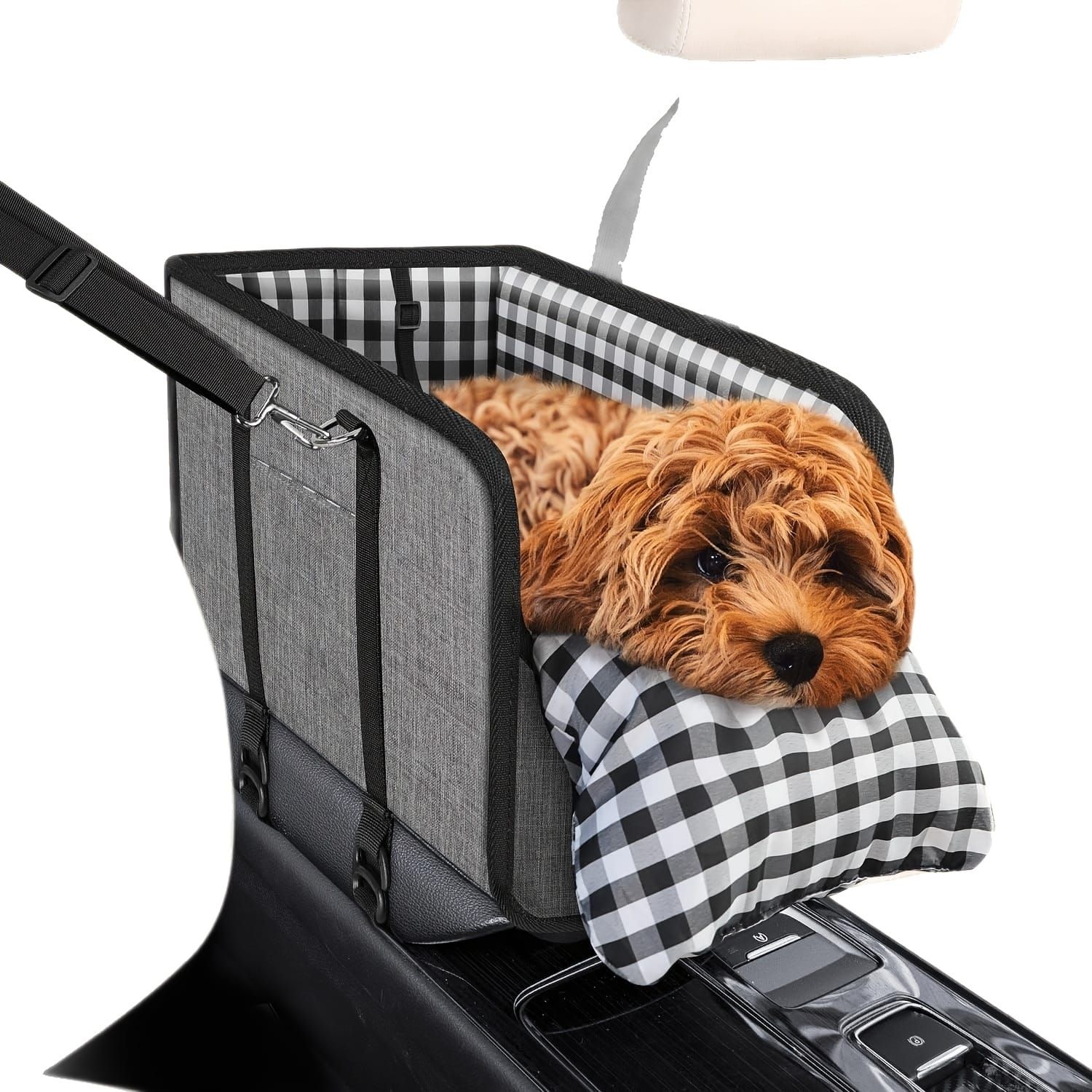 Portable Pet Car Seat for Small Dogs & Cats