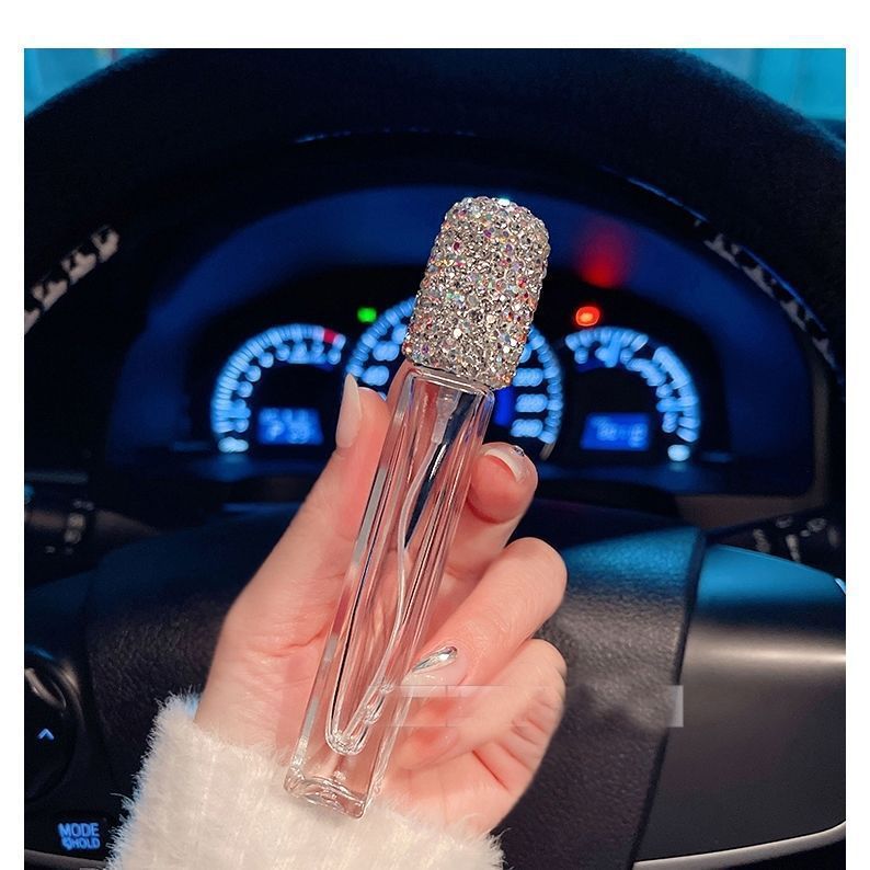 Luxury Diamond-Studded Roll-On Essential Oil Bottle
