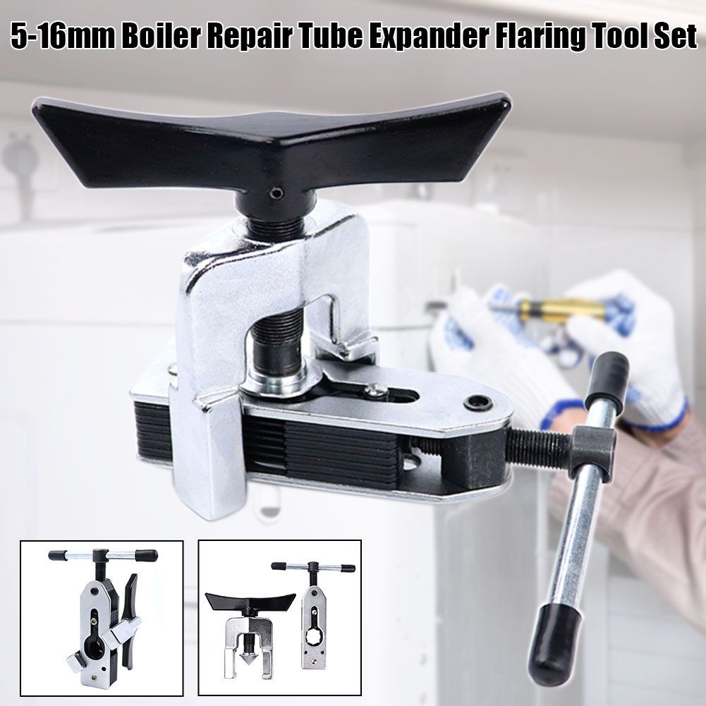 Manual Tube Expander Tool Kit for Boiler Repair and Appliance Pipe Maintenance