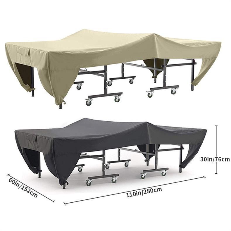Premium Outdoor Ping Pong Table Cover Waterproof Sunproof Dustproof view 2