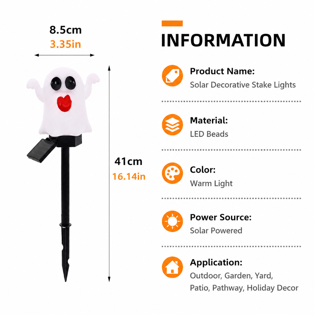 Halloween Solar Pathway Lights Set view 2