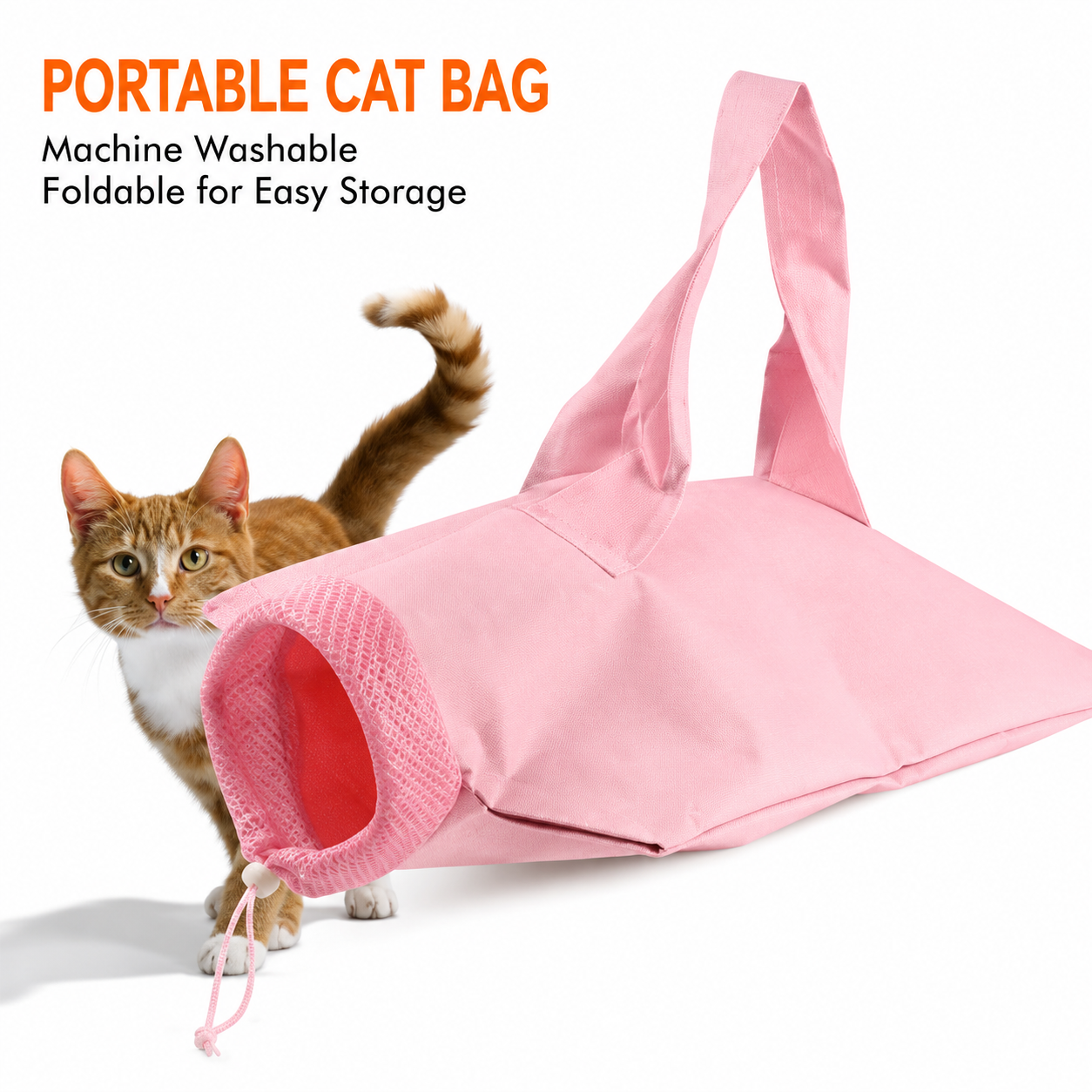 Portable Cat Carrier Bag for Travel