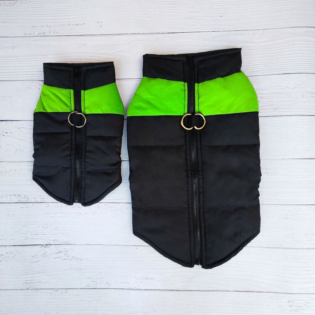 Winter Dog Ski Jacket with Waterproof and Windproof Polyester Shell view 11
