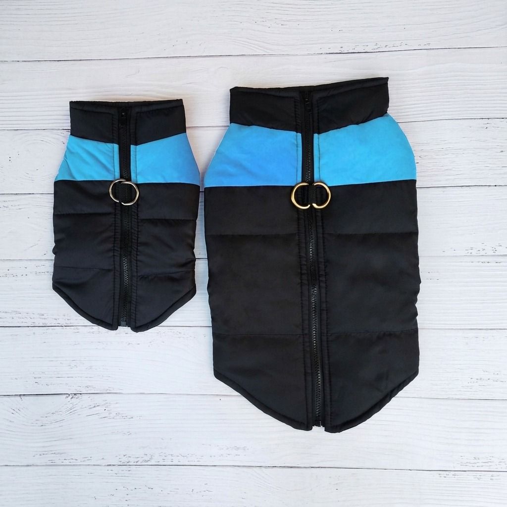 Winter Dog Ski Jacket with Waterproof and Windproof Polyester Shell view 12