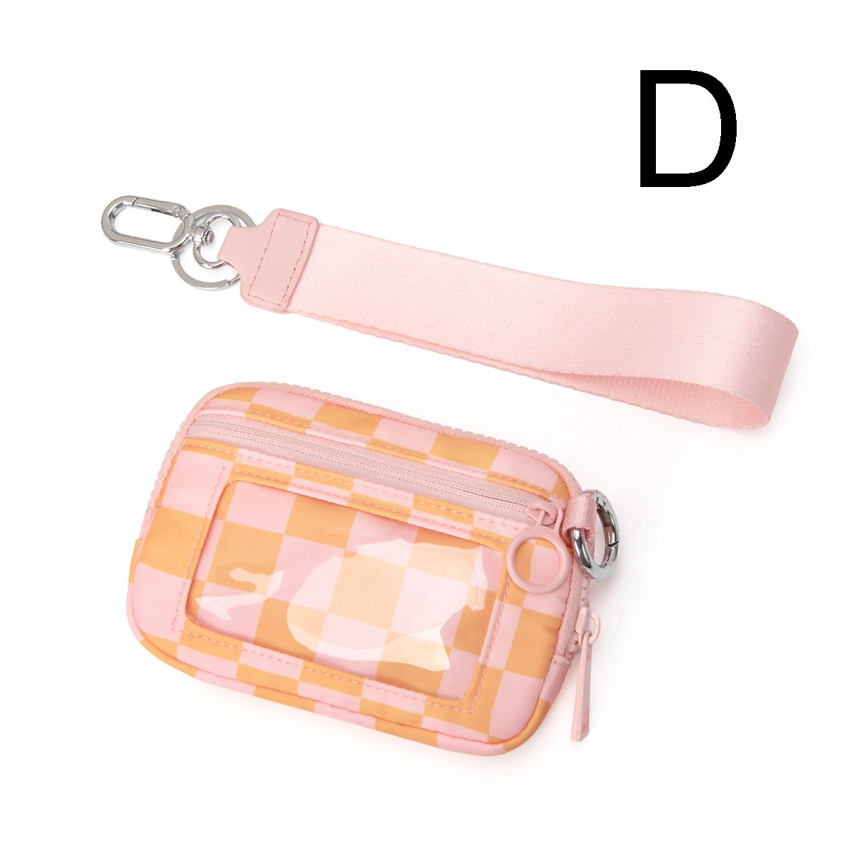 Waterproof Oxford Wristlet Wallet Card Holder with Detachable Wrist Strap view 11