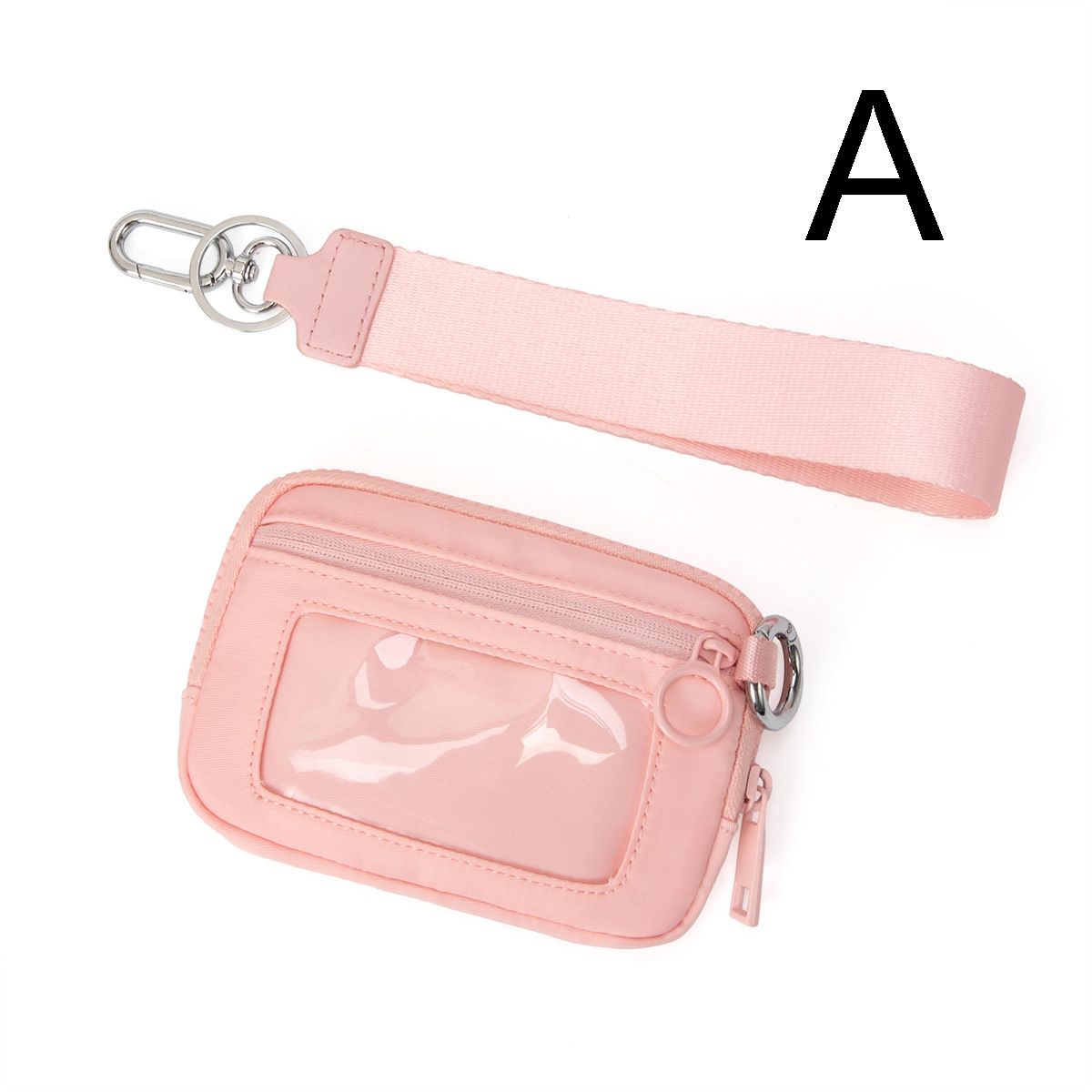 Waterproof Oxford Wristlet Wallet Card Holder with Detachable Wrist Strap view 13