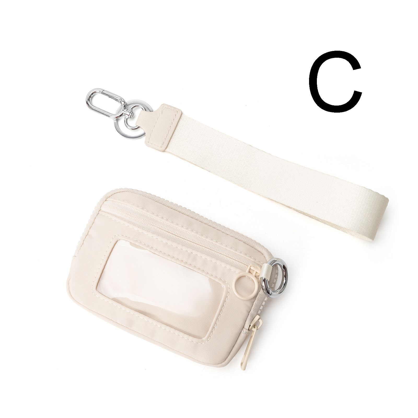 Waterproof Oxford Wristlet Wallet Card Holder with Detachable Wrist Strap view 11
