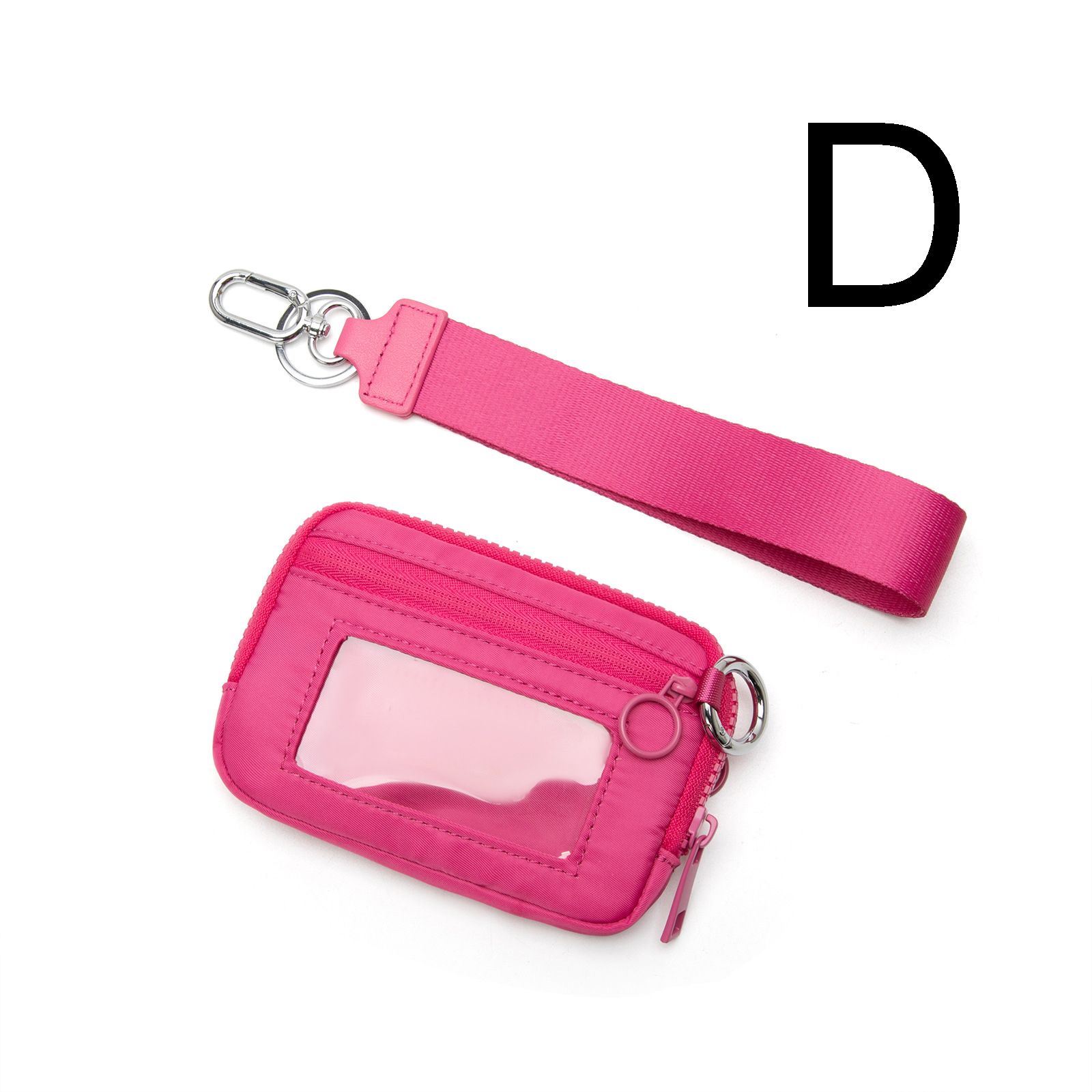 Waterproof Oxford Wristlet Wallet Card Holder with Detachable Wrist Strap view 12