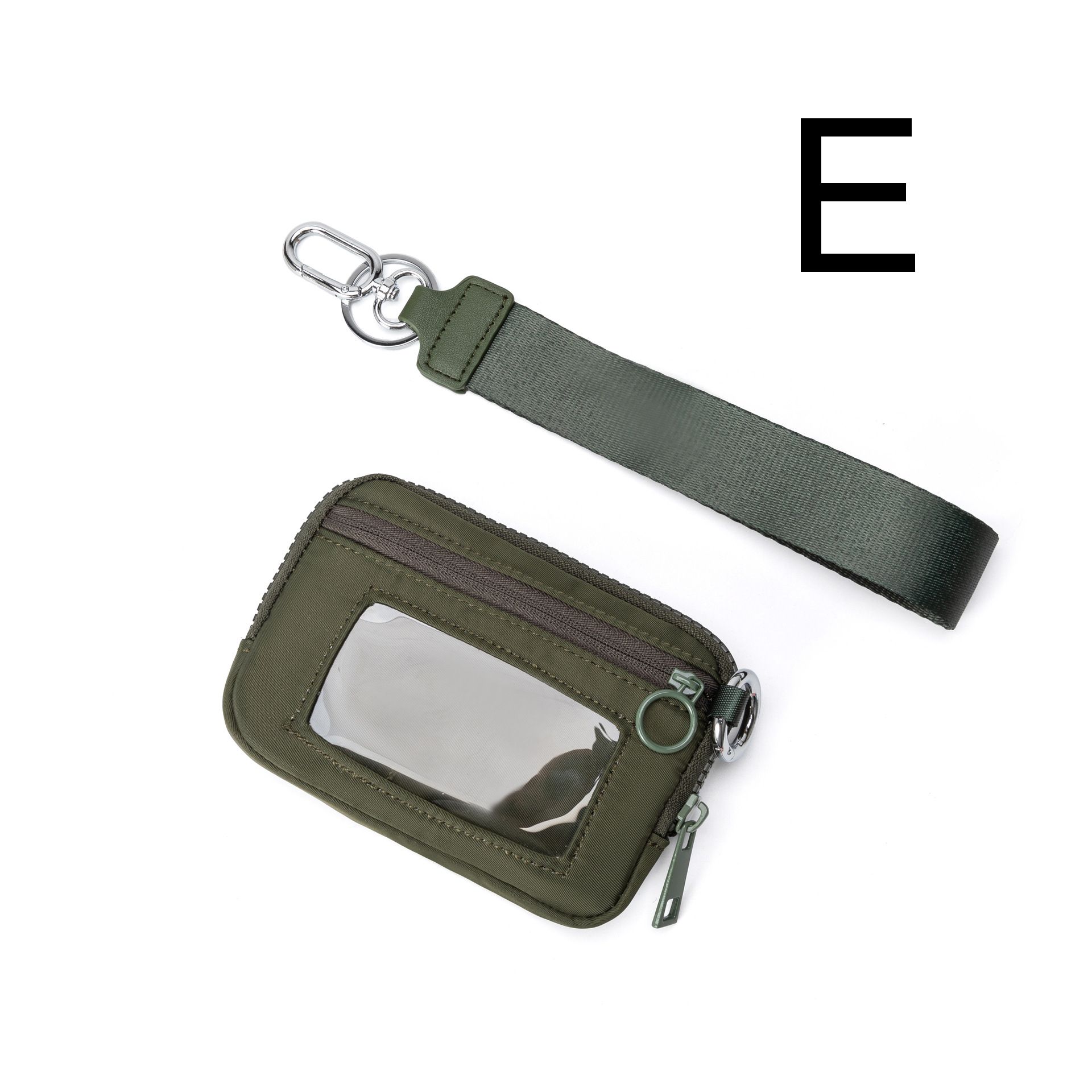 Waterproof Oxford Wristlet Wallet Card Holder with Detachable Wrist Strap view 13
