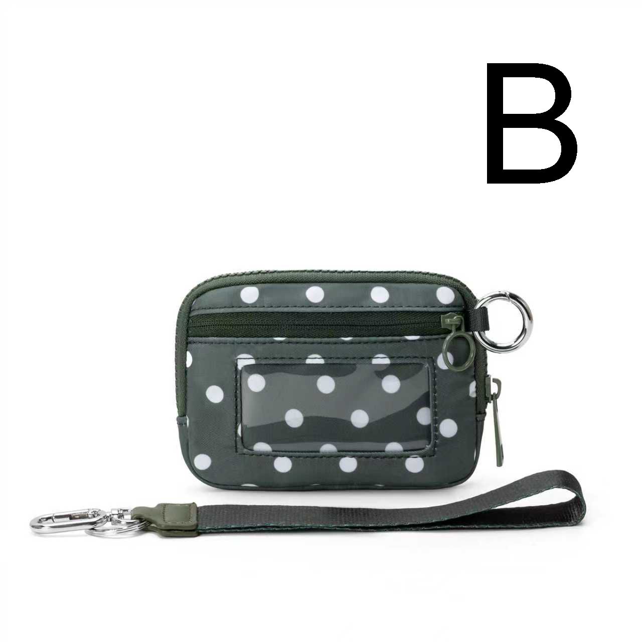 Waterproof Oxford Wristlet Wallet Card Holder with Detachable Wrist Strap view 11